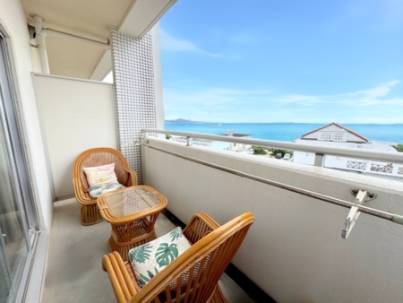 バルコニーからの眺め